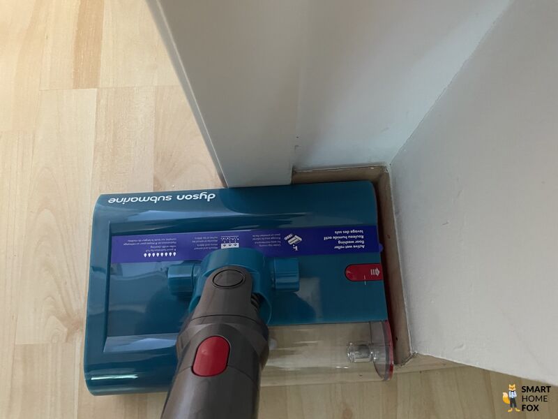 Dyson V15s Detect Submarine: Wischen am Rand